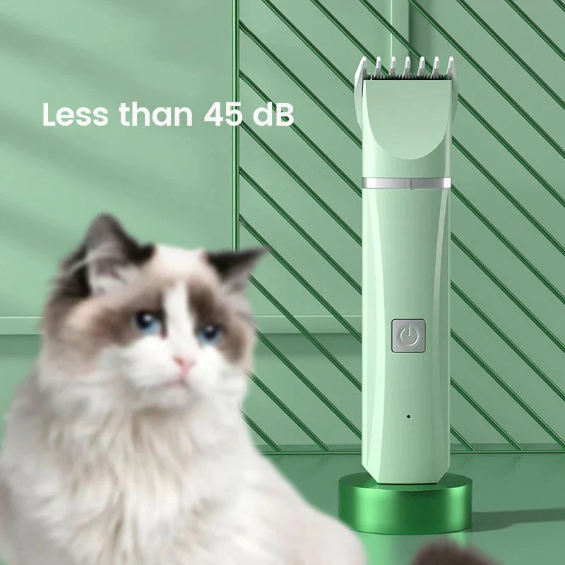 4-in-1 Electric Pet Grooming Kit – Trimmer, Clippers & Nail Grinder for Cats & Dogs