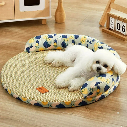 Washable Breathable Cooling Sleep Mat for Small to Medium Dogs