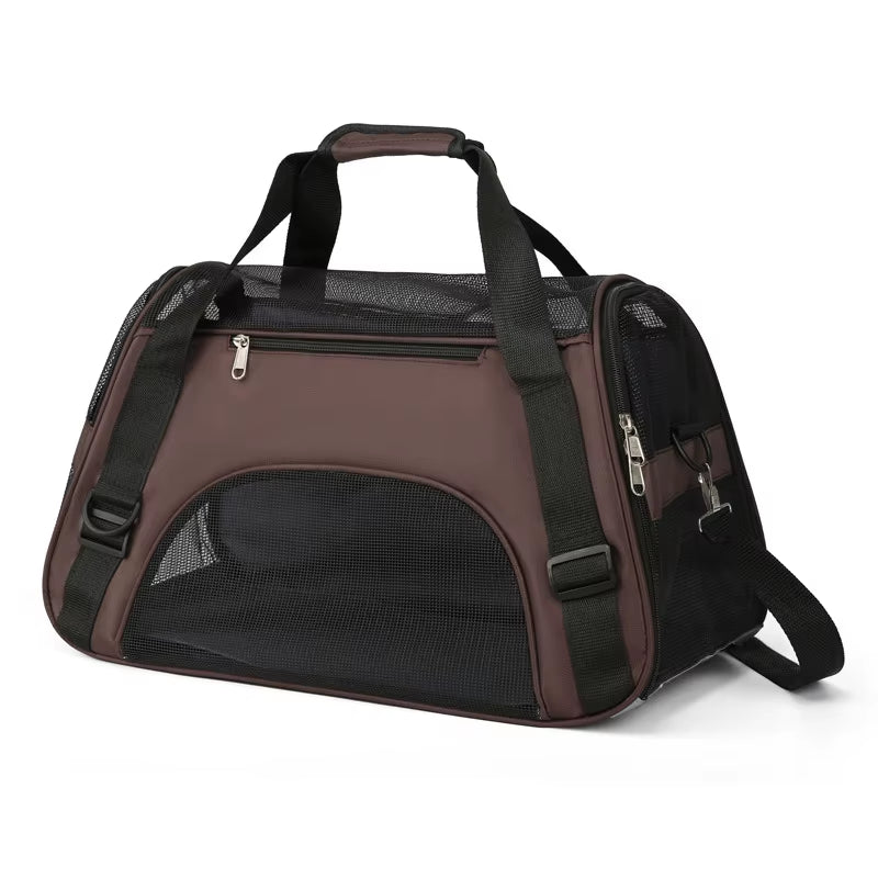 Portable Dog Cat Carrier Bag Pet Puppy Travel Bags Foldable Cats Handbag Travel Pet Bag Transport Bag