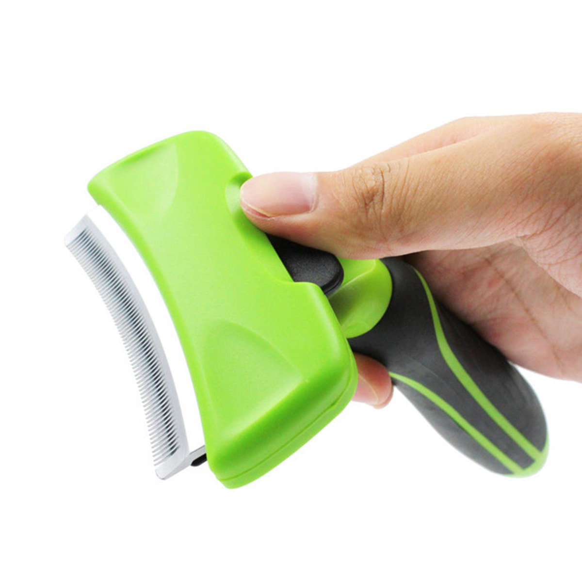 Pet Deshedding Brush Stainless Steel Undercoat Rake for Dogs and Cats