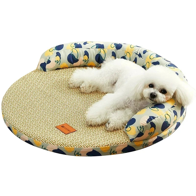 Washable Breathable Cooling Sleep Mat for Small to Medium Dogs