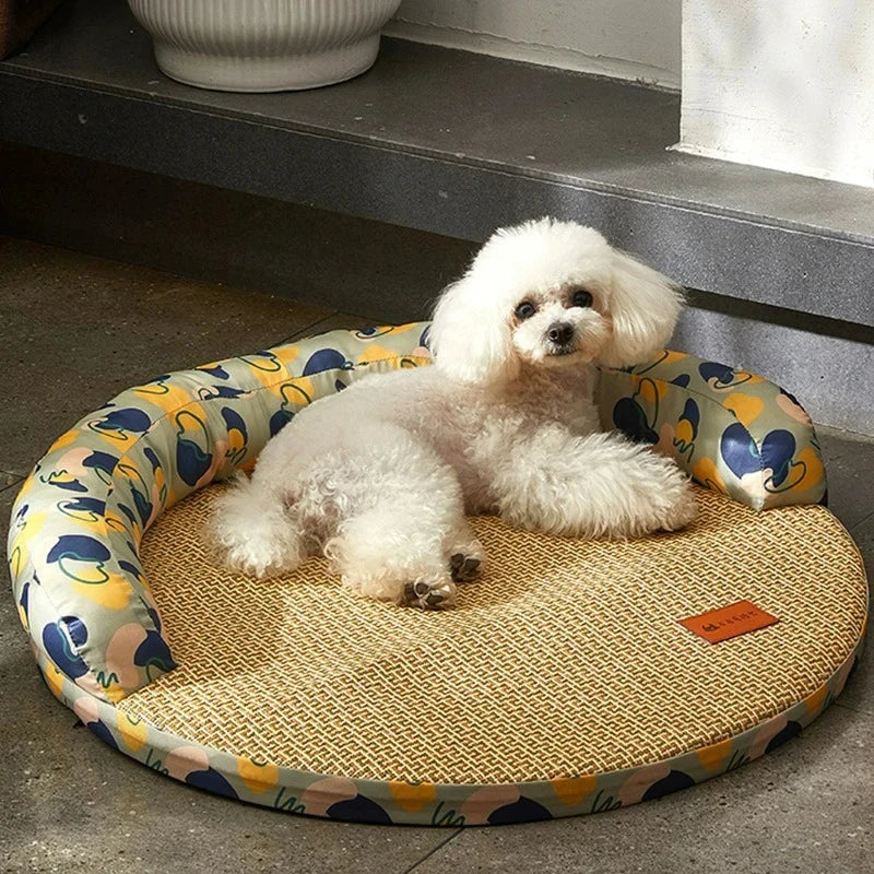 Washable Breathable Cooling Sleep Mat for Small to Medium Dogs