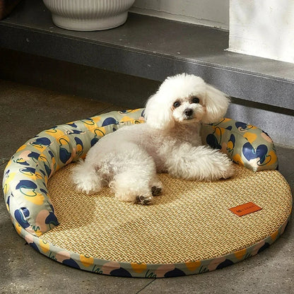 Washable Breathable Cooling Sleep Mat for Small to Medium Dogs
