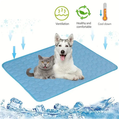 Durable Pet Cooling Mat for Small to Large Dogs & Cats