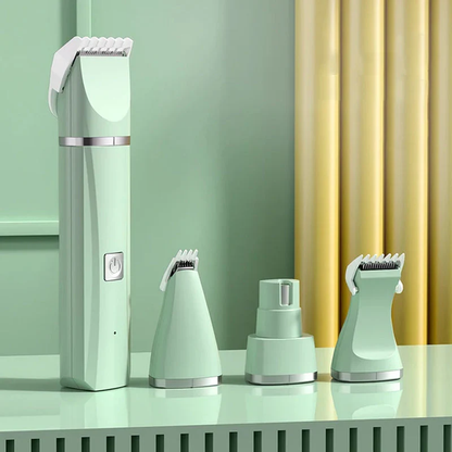 4-in-1 Electric Pet Grooming Kit – Trimmer, Clippers & Nail Grinder for Cats & Dogs