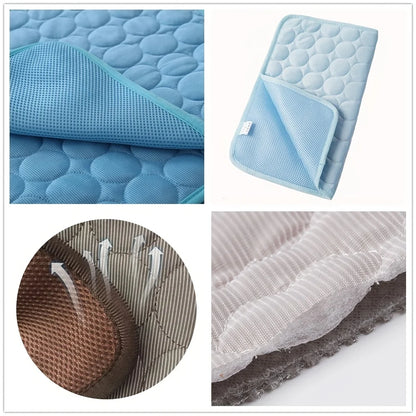 Durable Pet Cooling Mat for Small to Large Dogs & Cats