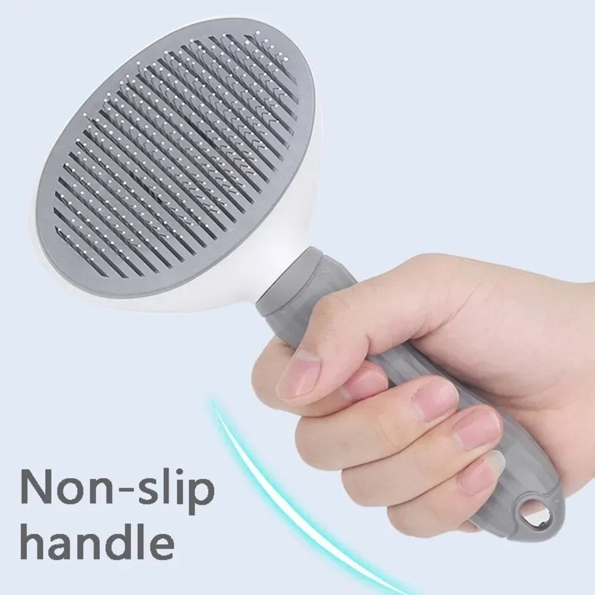 Self-Cleaning Pet Slicker Brush for Cats & Dogs
