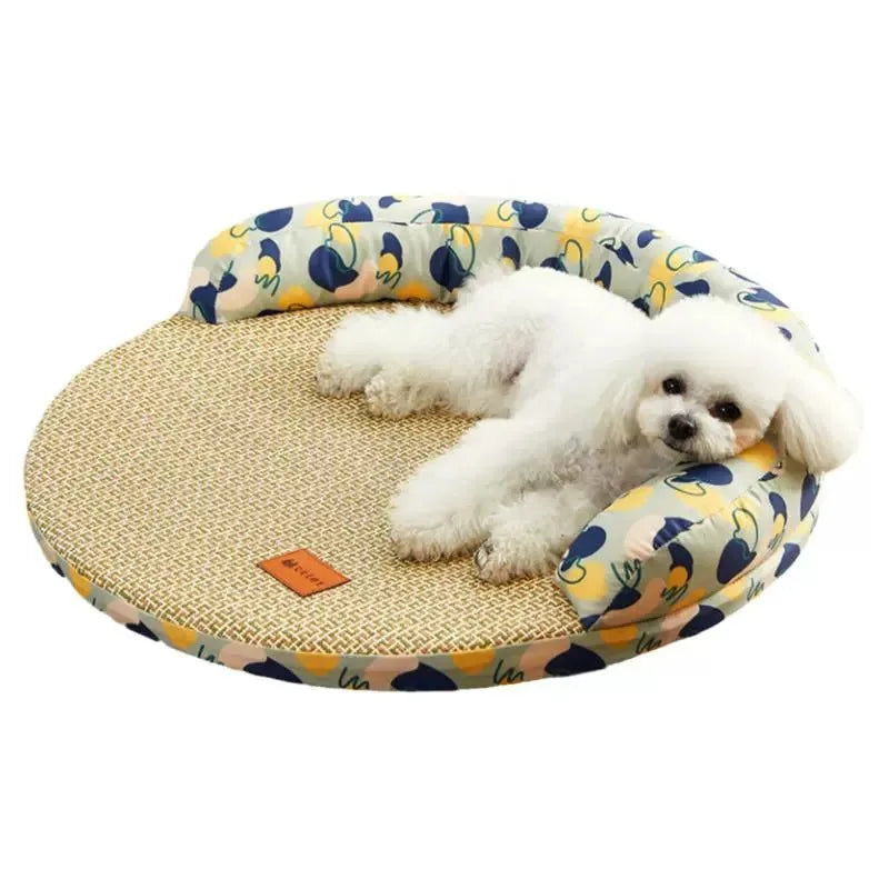 Washable Breathable Cooling Sleep Mat for Small to Medium Dogs