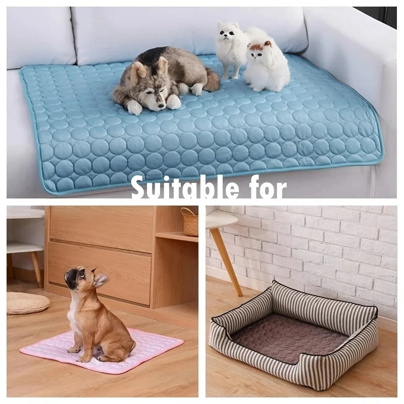 Durable Pet Cooling Mat for Small to Large Dogs & Cats