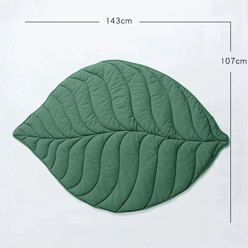 Breathable Cooling Leaf Mat for Small to Large Dogs & Cats – Car Friendly