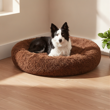 Calming Donut Dog Bed – Anti-Anxiety Design, 6 Colours, S-XL