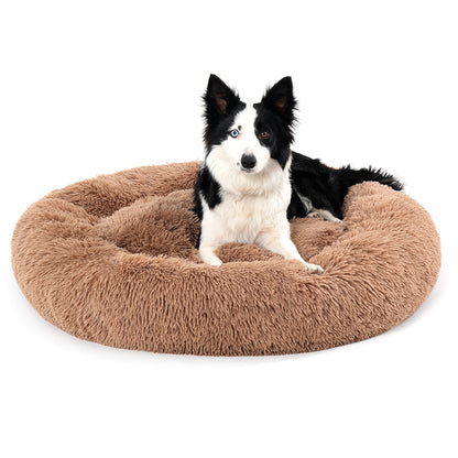 Calming Anti-Anxiety Dog Bed | Fluffy Plush | S to XL