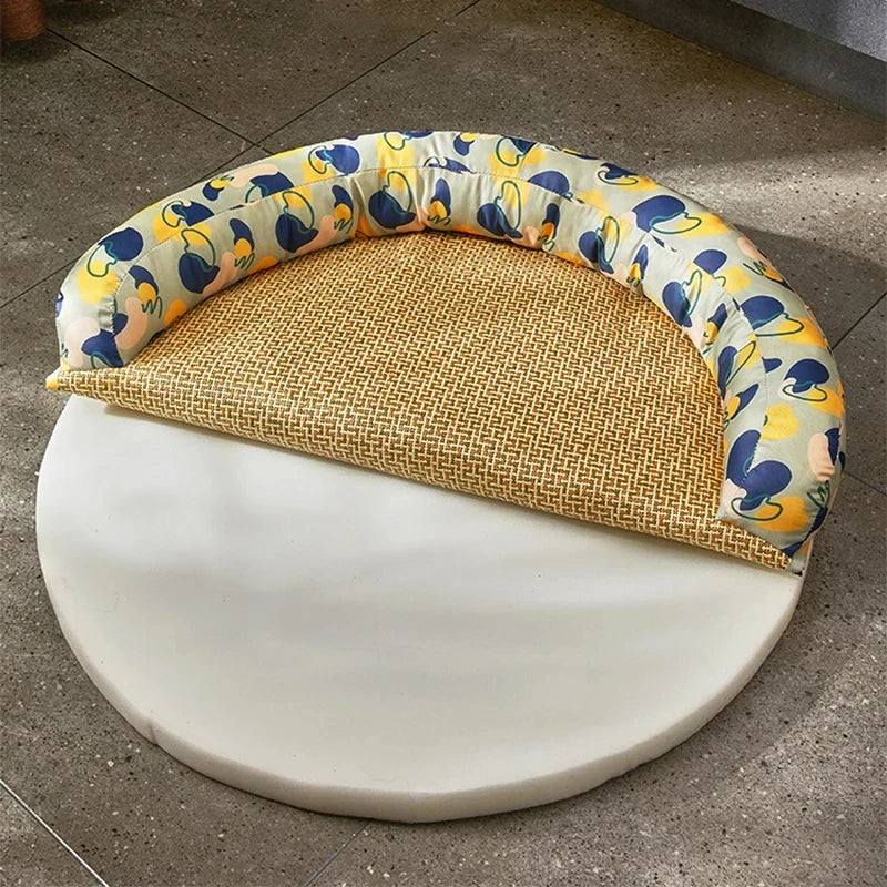 Washable Breathable Cooling Sleep Mat for Small to Medium Dogs