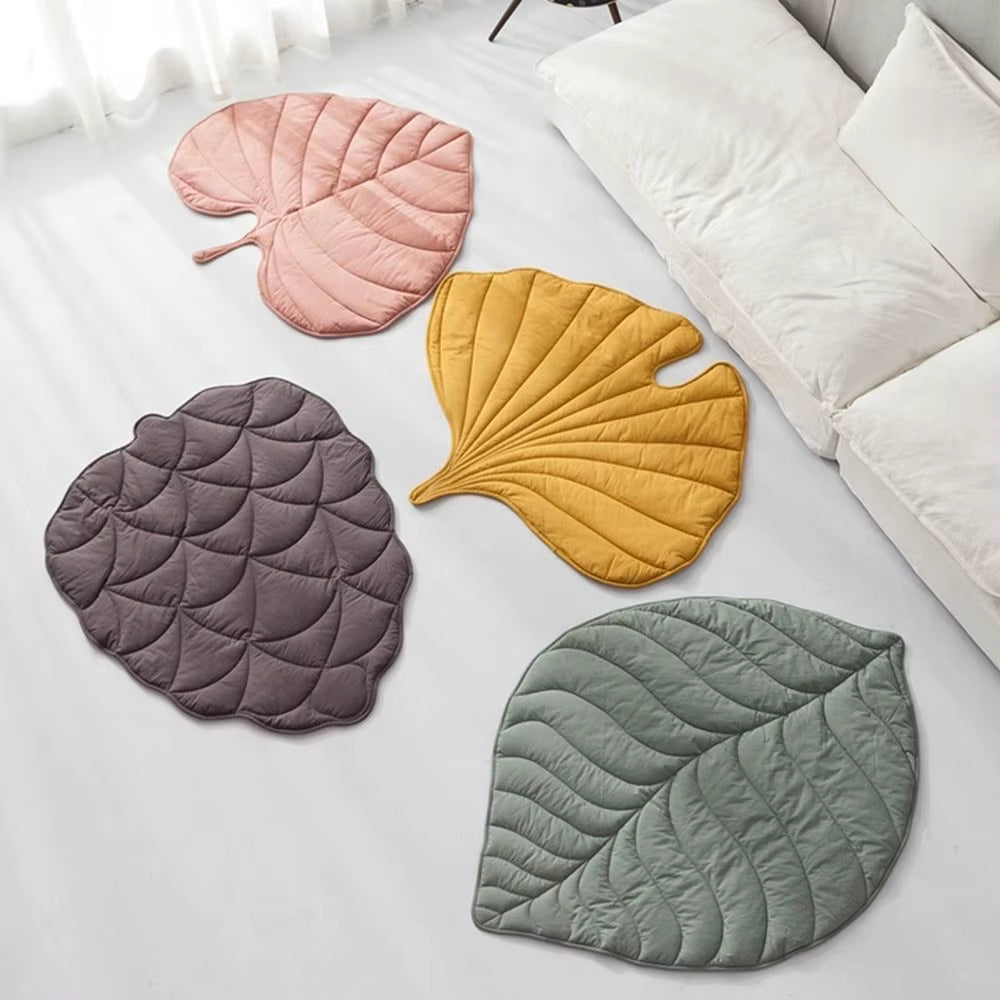 Breathable Cooling Leaf Mat for Small to Large Dogs & Cats – Car Friendly