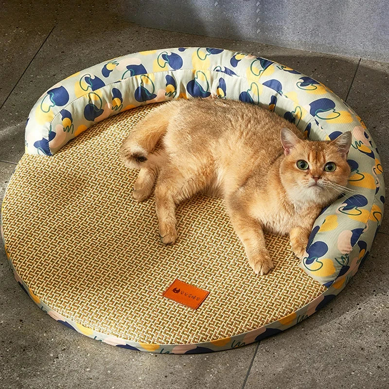 Washable Breathable Cooling Sleep Mat for Small to Medium Dogs